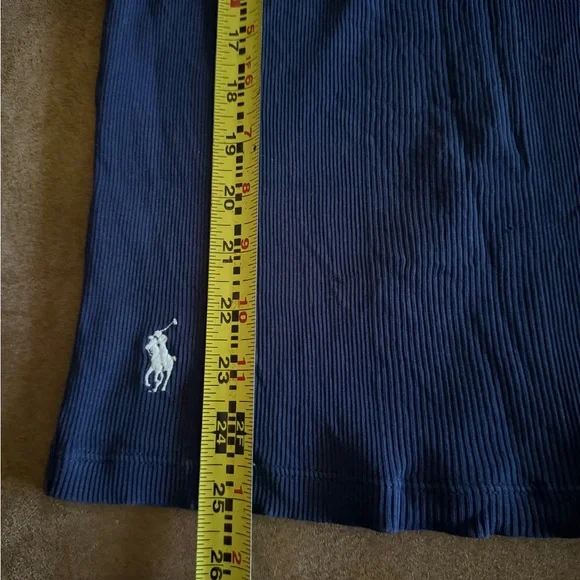 Ralph Lauren Polo Navy Shirt with Red and White Accents - Picture 5 of 6